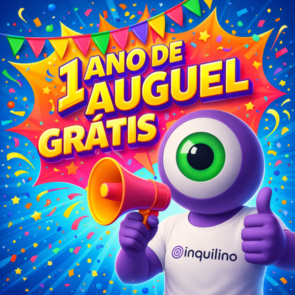 1 Ano de Aluguel grátis 